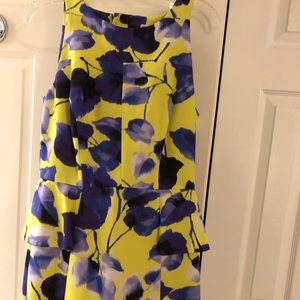 Milly Peplum Mini Dress Size 0